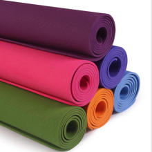 Yugland Natural rubber Eco friendly 15mm thick mat custom printed Yoga Mat TPE Exercises